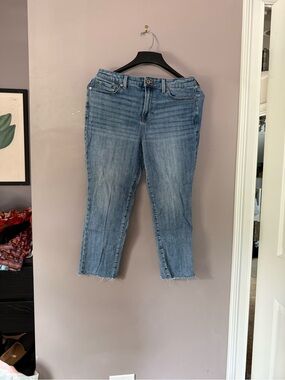 Talbots Light Wash Cropped Ankle Jeans